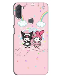 Чехол для Samsung Galaxy A11 (A115) с картинкой «My Melody и Kuromi» Чехол для Samsung Galaxy A11 (A115) с картинкой «My Melody и Kuromi»