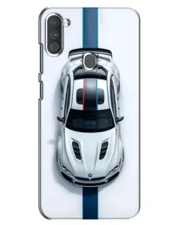 Чехол для Samsung Galaxy A11 (A115) с картинкой «Вид сверху — BMW M»