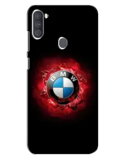 Чехол для Samsung Galaxy A11 (A115) с картинкой «Логотип BMW — вспышка»