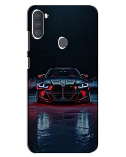 Чехол для Samsung Galaxy A11 (A115) с картинкой «BMW на мокрой дороге»