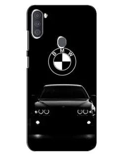 Чехол для Samsung Galaxy A11 (A115) с картинкой «BMW — взгляд из темноты»