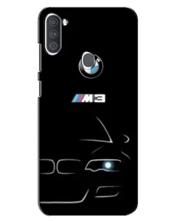 Чехол для Samsung Galaxy A11 (A115) с картинкой «Минималистичный принт BMW M3»