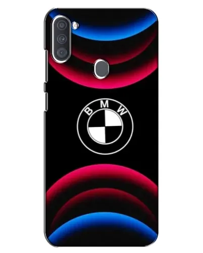 Чехол для Samsung Galaxy A11 (A115) с картинкой «Логотип BMW и неоновые дуги» Чехол для Samsung Galaxy A11 (A115) с картинкой «Логотип BMW и неоновые дуги»