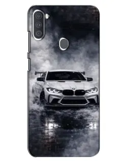 Чехол для Samsung Galaxy A11 (A115) с картинкой «BMW сквозь туман»