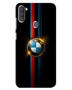 Чехол для Samsung Galaxy A11 (A115) с картинкой «BMW M-Power неон»