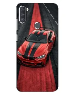 Чехол для Samsung Galaxy A11 (A115) с картинкой «BMW на красной дорожке»
