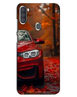 Чехол для Samsung Galaxy A11 (A115) с картинкой «Осенняя BMW M4»