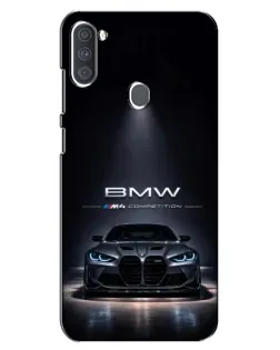 Чехол для Samsung Galaxy A11 (A115) с картинкой «BMW сквозь ночной город» Чехол для Samsung Galaxy A11 (A115) с картинкой «BMW сквозь ночной город»