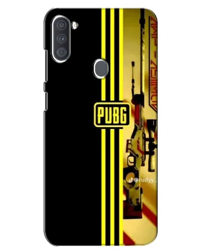 Чехол для Samsung Galaxy A11 (A115) с картинкой «PUBG — камуфляжный шлем»