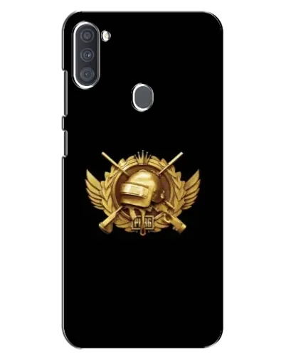 Чехол для Samsung Galaxy A11 (A115) с картинкой «PUBG — оранжевый градиент»