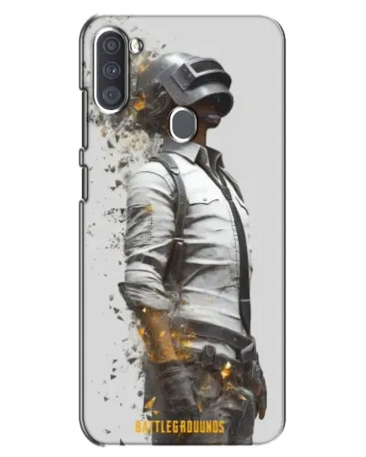 Чехол для Samsung Galaxy A11 (A115) с картинкой «PUBG — боец в пыли»