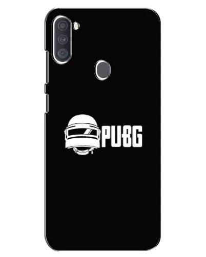 Чехол для Samsung Galaxy A11 (A115) с картинкой «PUBG — классический лого»