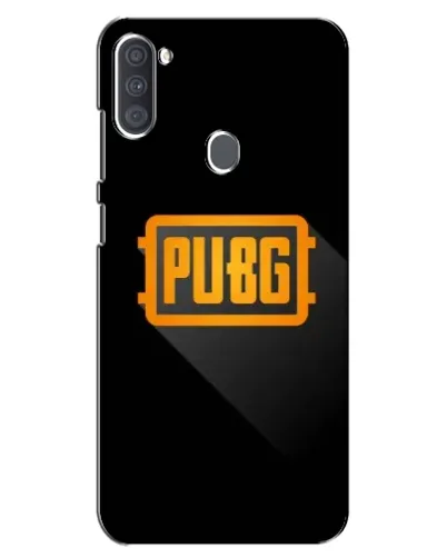 Чехол для Samsung Galaxy A11 (A115) с картинкой «PUBG — рамка лого»