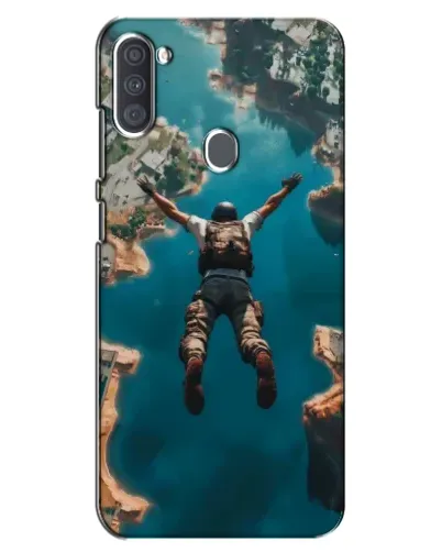 Чехол для Samsung Galaxy A11 (A115) с картинкой «PUBG — свободное падение»