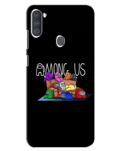 Чехол для Samsung Galaxy A11 (A115) с картинкой «Логотип Among Us» Чехол для Samsung Galaxy A11 (A115) с картинкой «Логотип Among Us»