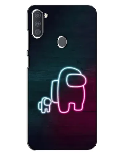 Чехол для Samsung Galaxy A11 (A115) с картинкой «Among Us неон-арт» Чехол для Samsung Galaxy A11 (A115) с картинкой «Among Us неон-арт»