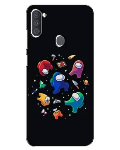 Чехол для Samsung Galaxy A11 (A115) с картинкой «Among Us космос» Чехол для Samsung Galaxy A11 (A115) с картинкой «Among Us космос»