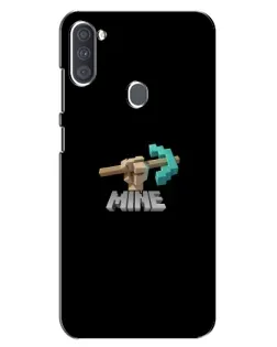 Чехол для Samsung Galaxy A11 (A115) с картинкой «Алмазная кирка» Чехол для Samsung Galaxy A11 (A115) с картинкой «Алмазная кирка»