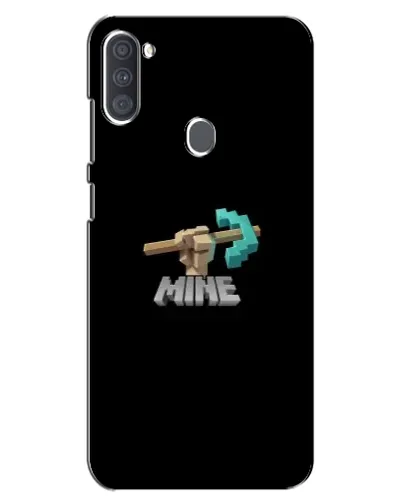 Чехол для Samsung Galaxy A11 (A115) с картинкой «Алмазная кирка»