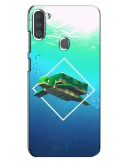 Чехол для Samsung Galaxy A11 (A115) с картинкой «Черепаха Minecraft» Чехол для Samsung Galaxy A11 (A115) с картинкой «Черепаха Minecraft»