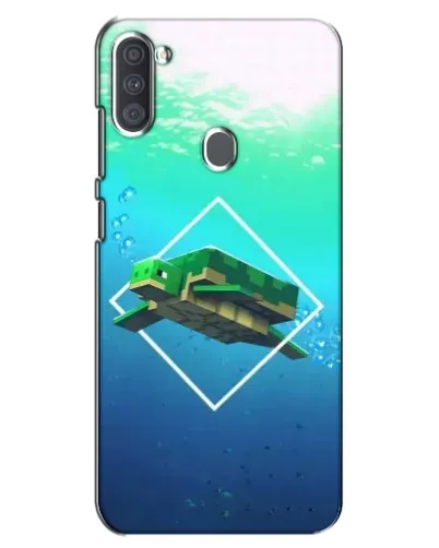 Чехол для Samsung Galaxy A11 (A115) с картинкой «Черепаха Minecraft» Чехол для Samsung Galaxy A11 (A115) с картинкой «Черепаха Minecraft»