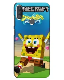 Чехол для Samsung Galaxy A11 (A115) с картинкой «Губка Боб Minecraft» Чехол для Samsung Galaxy A11 (A115) с картинкой «Губка Боб Minecraft»
