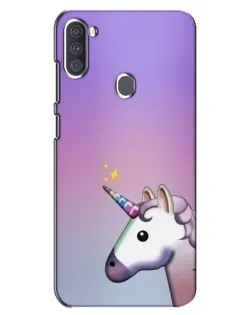 Чехол для Samsung Galaxy A11 (A115) с картинкой «Единорог градиент»