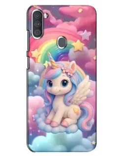 Чехол для Samsung Galaxy A11 (A115) с картинкой «Маленький единорог»