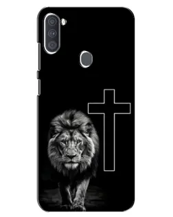 Чехол для Samsung Galaxy A11 (A115) с картинкой «Лев и Крест» Чехол для Samsung Galaxy A11 (A115) с картинкой «Лев и Крест»