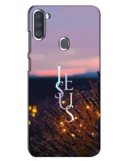 Чехол для Samsung Galaxy A11 (A115) с картинкой «Свет Божий ночью»