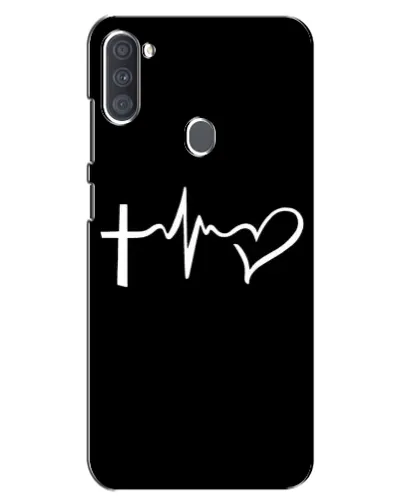 Чехол для Samsung Galaxy A11 (A115) с картинкой «Пульс веры» Чехол для Samsung Galaxy A11 (A115) с картинкой «Пульс веры»