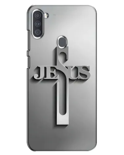 Чехол для Samsung Galaxy A11 (A115) с картинкой «Металлический крест Jesus» Чехол для Samsung Galaxy A11 (A115) с картинкой «Металлический крест Jesus»