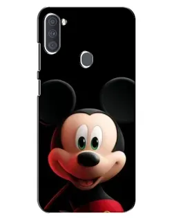 Чехол для Samsung Galaxy A11 (A115) с картинкой «Улыбающийся Микки Маус»