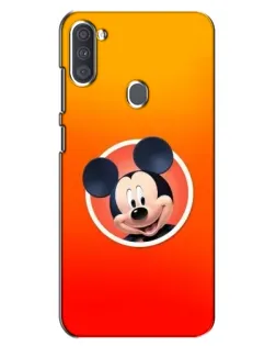 Чехол для Samsung Galaxy A11 (A115) с картинкой «Mickey в круге»