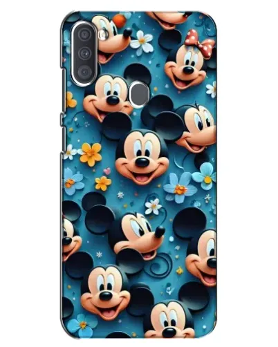 Чехол для Samsung Galaxy A11 (A115) с картинкой «Паттерн Микки и Минни» Чехол для Samsung Galaxy A11 (A115) с картинкой «Паттерн Микки и Минни»