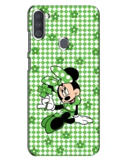 Чехол для Samsung Galaxy A11 (A115) с картинкой «Mickey в клетку»