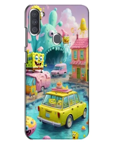 Чехол для Samsung Galaxy A11 (A115) с картинкой «Монстр-трак приключения»