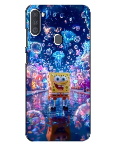 Чехол для Samsung Galaxy A11 (A115) с картинкой «Неоновый океан»