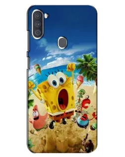 Чехол для Samsung Galaxy A11 (A115) с картинкой «Развлечения на пляже»