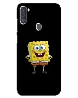 Чехол для Samsung Galaxy A11 (A115) с картинкой «Классический Губка Боб»
