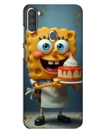 Чехол для Samsung Galaxy A11 (A115) с картинкой «Повар Спанч Боб»