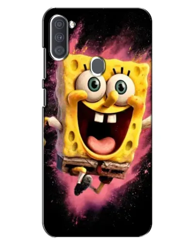 Чехол для Samsung Galaxy A11 (A115) с картинкой «Взрывной Спанч Боб»