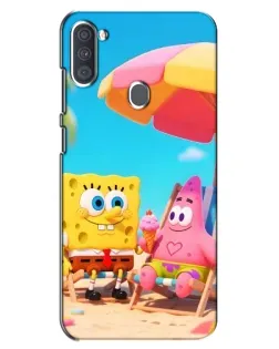Чехол для Samsung Galaxy A11 (A115) с картинкой «Отдых на пляже»