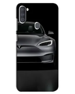 Чехол для Samsung Galaxy A11 (A115) с картинкой «Tesla Model S Look»