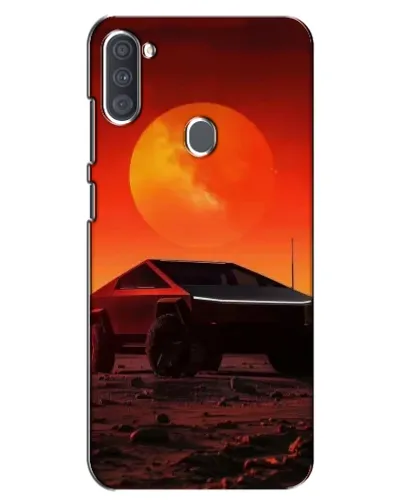 Чехол для Samsung Galaxy A11 (A115) с картинкой «Cybertruck на Марсе»