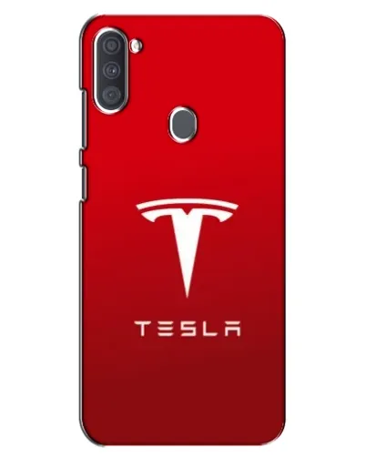 Чехол для Samsung Galaxy A11 (A115) с картинкой «Tesla Red Classic»