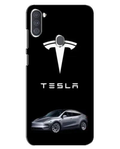Чехол для Samsung Galaxy A11 (A115) с картинкой «Tesla Model Y»