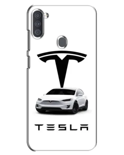 Чехол для Samsung Galaxy A11 (A115) с картинкой «Tesla White Style»