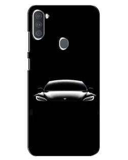 Чехол для Samsung Galaxy A11 (A115) с картинкой «Фары Tesla Night» Чехол для Samsung Galaxy A11 (A115) с картинкой «Фары Tesla Night»