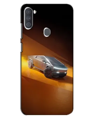Чехол для Samsung Galaxy A11 (A115) с картинкой «Cybertruck в пустыне»